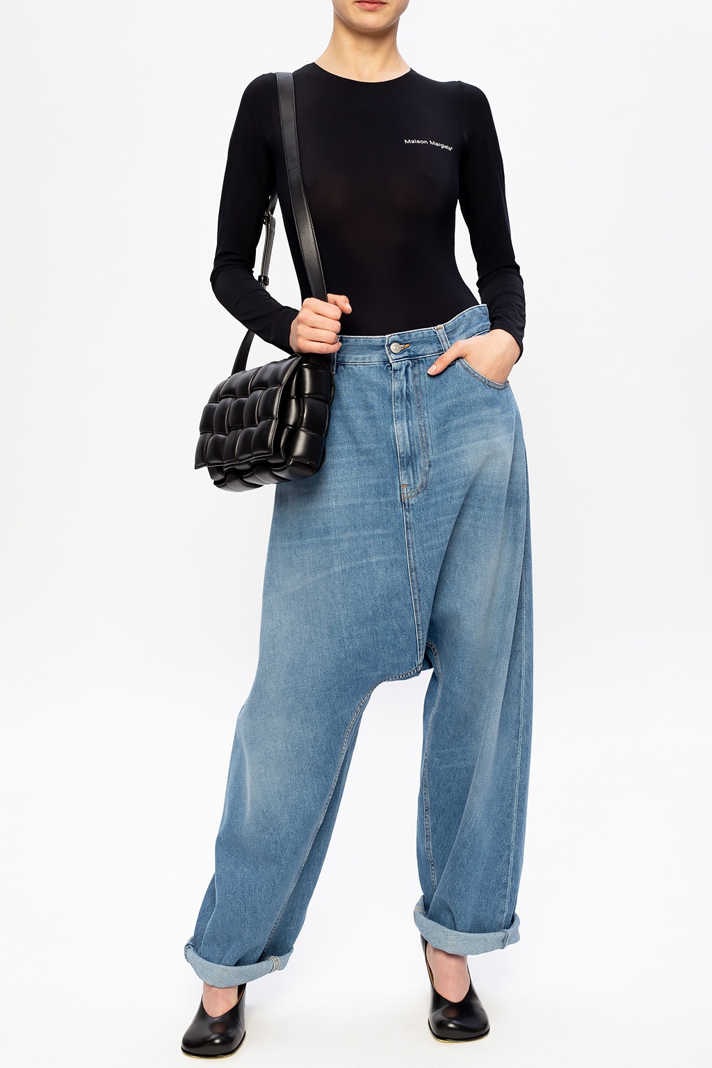 MM6 Maison Margiela Drop crotch jeans | Women's Clothing | Vitkac